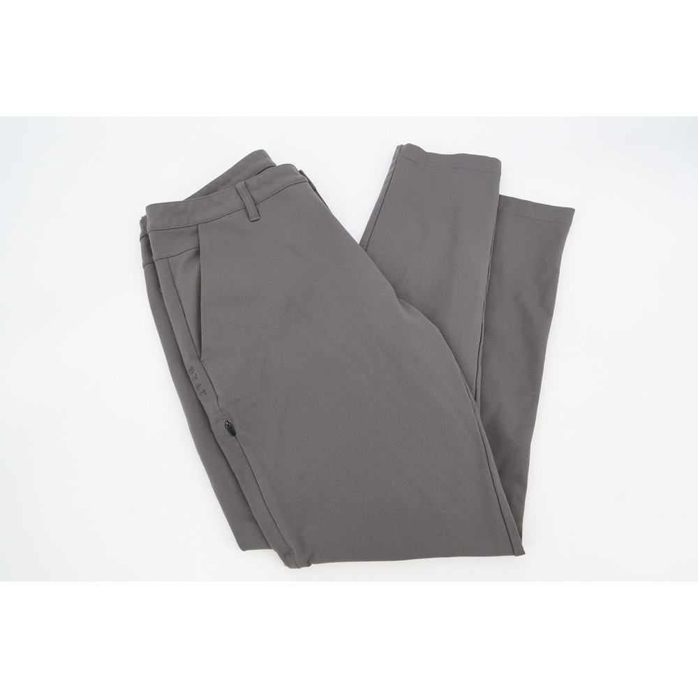 BYLT Pants Mens 34 Everyday Pant 2.0 Slim Fit Performance Chino Golf Gray Tag 36